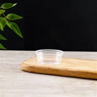 Plastic Jello-bekers van 2 Oz met deksels